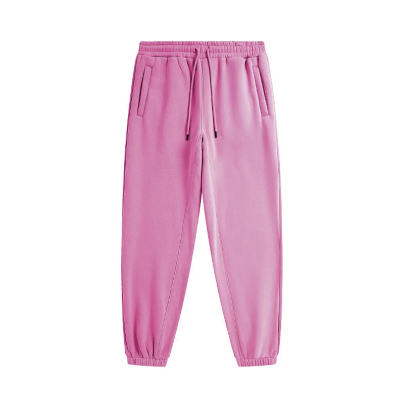345gsm Men Pants Fleece Joggers Sports Gym Pants