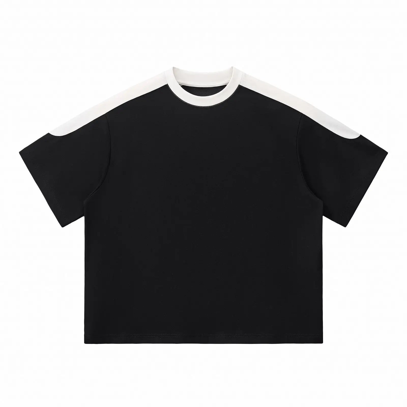 240 Grams Loose Casual Tops Cropped Style