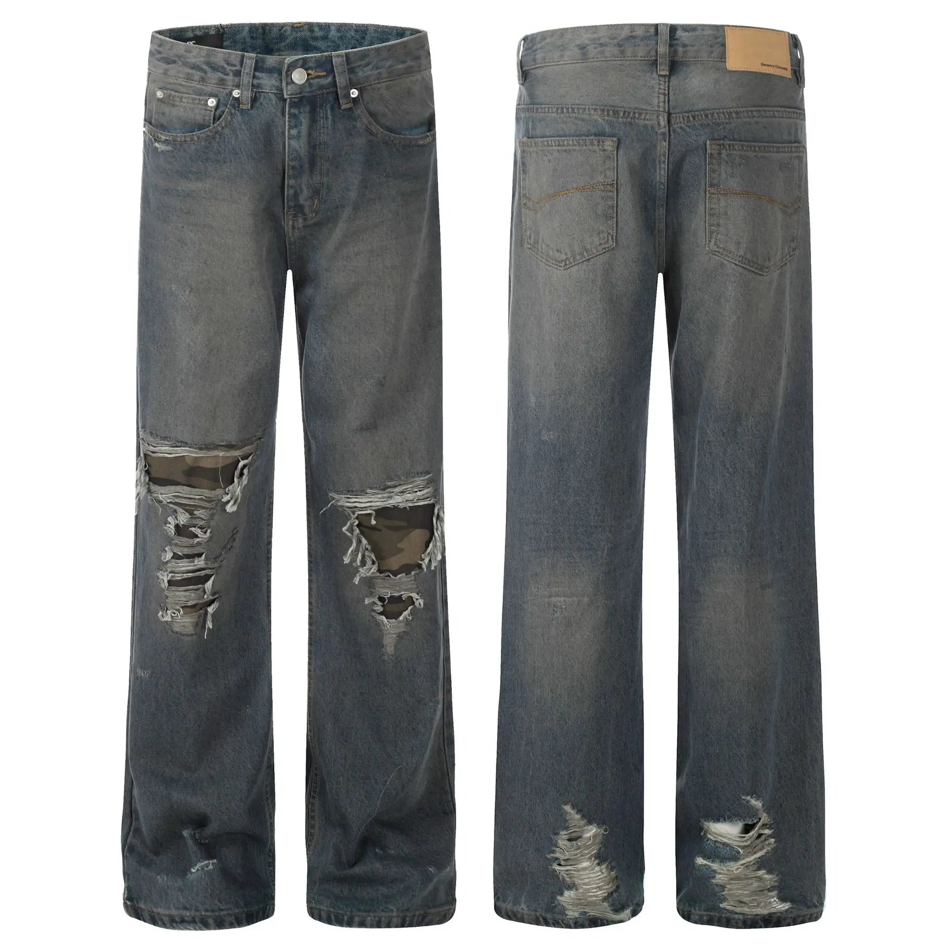 High Street Ripped Jeans