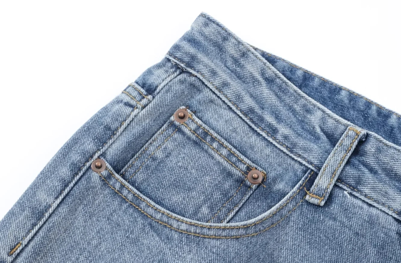 Men's New Style High Waist Denim Jeans