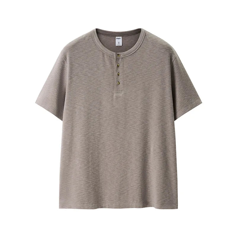 Summer Casual Henry Shirt