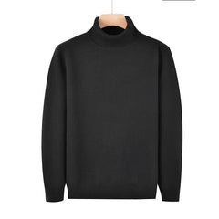 Men's Casual High Necked Sweater