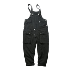 Men's Riding Pants Jumpsuit Bib Overall Jeans