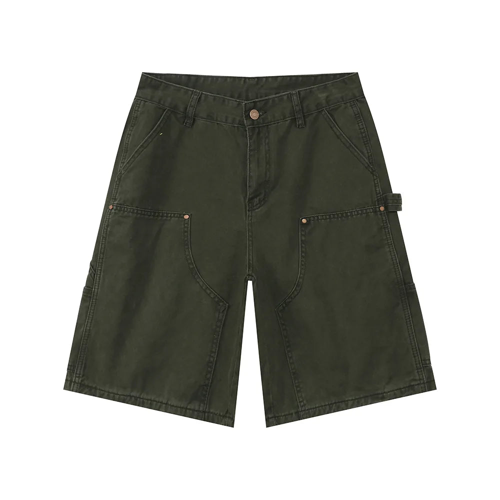 High Quality Loose Streetwear Denim Shorts