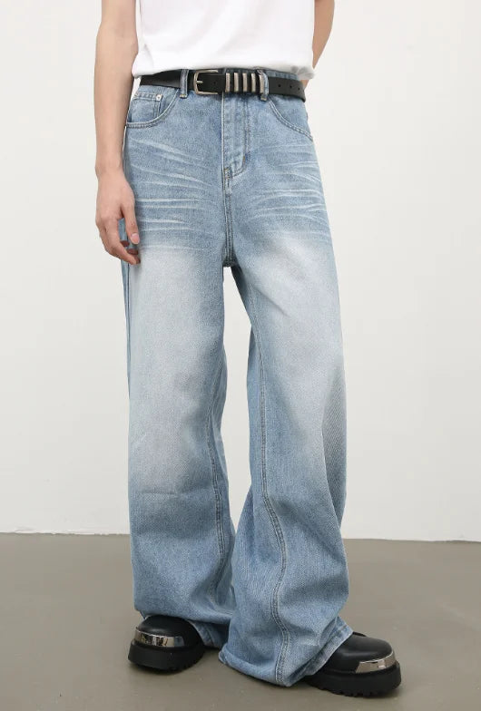 Vintage Washed Men Jeans