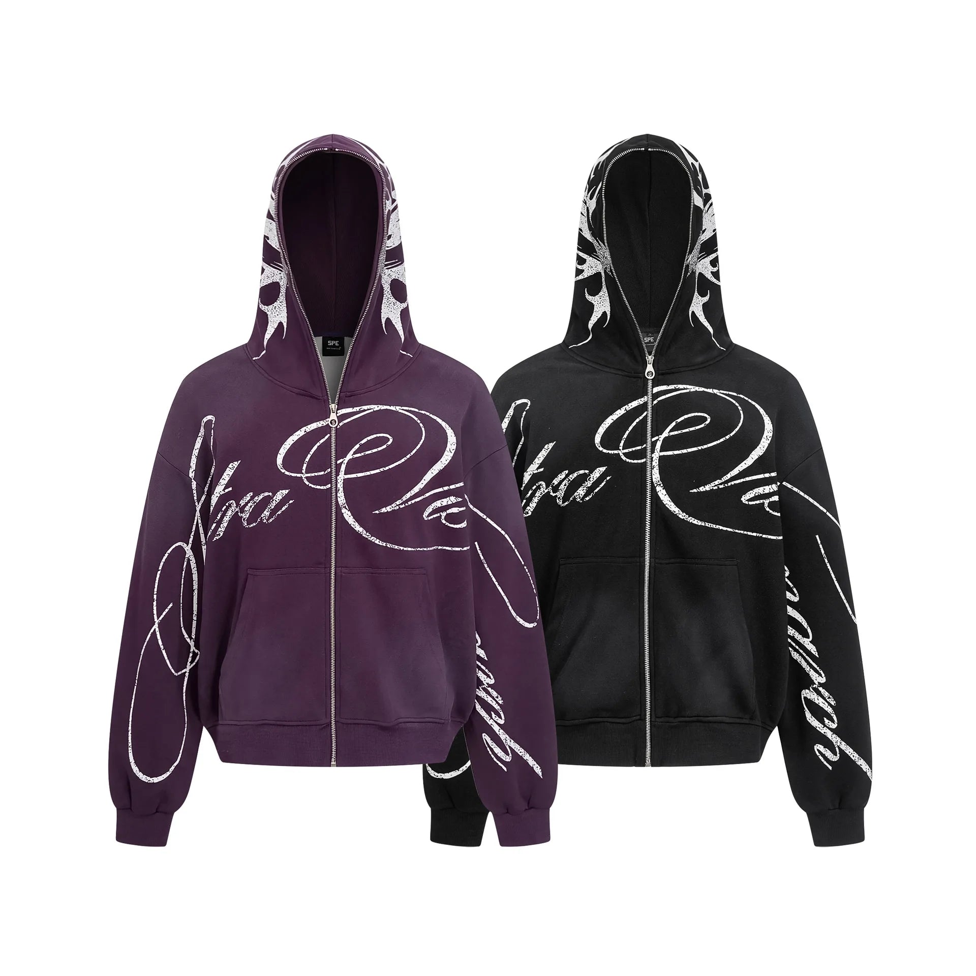 American Style Hip Hop Zip up Hoodies