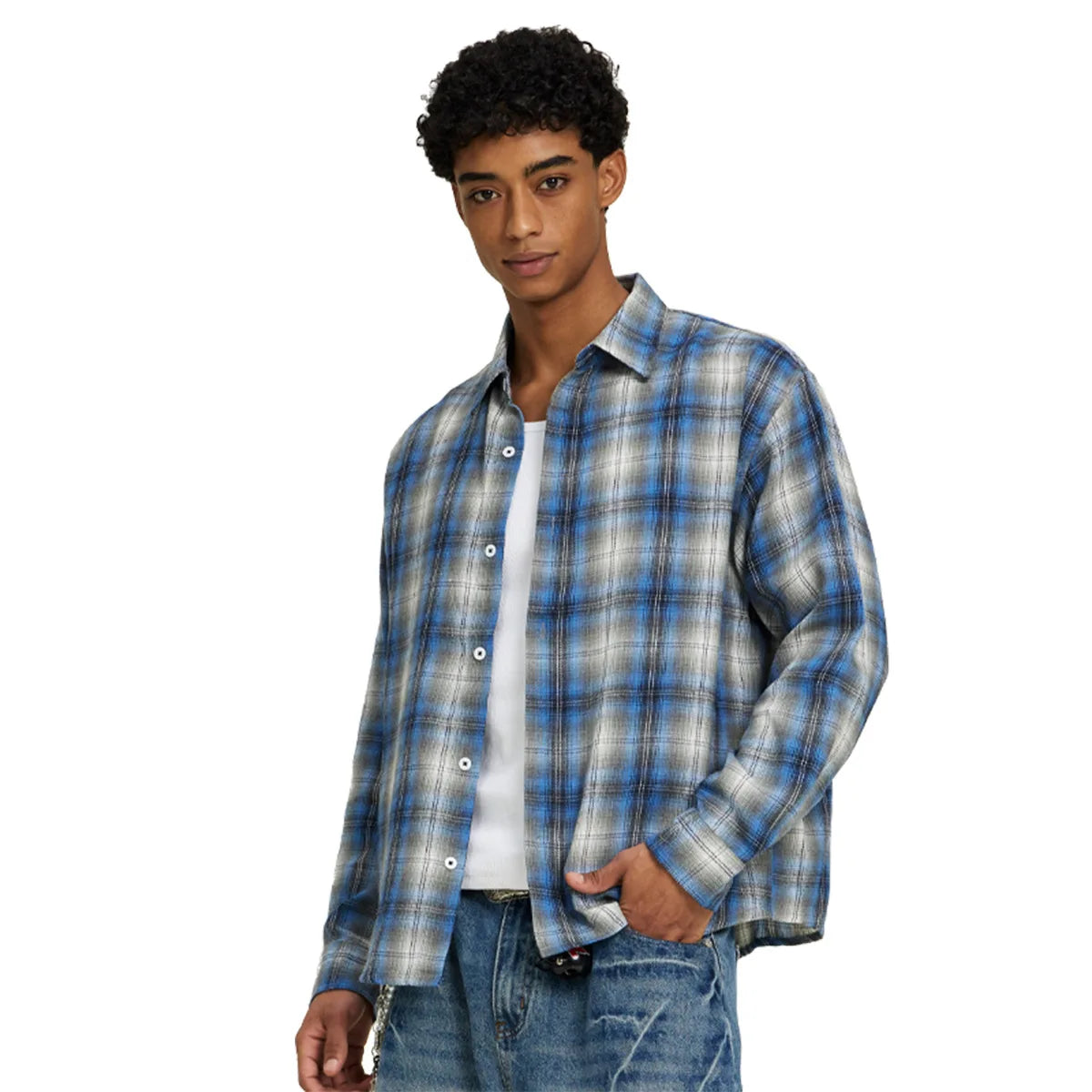 Men's 160gsm Plaid Shirts