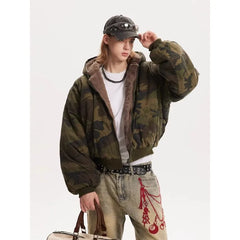 Oversized  Camouflage Jacket
