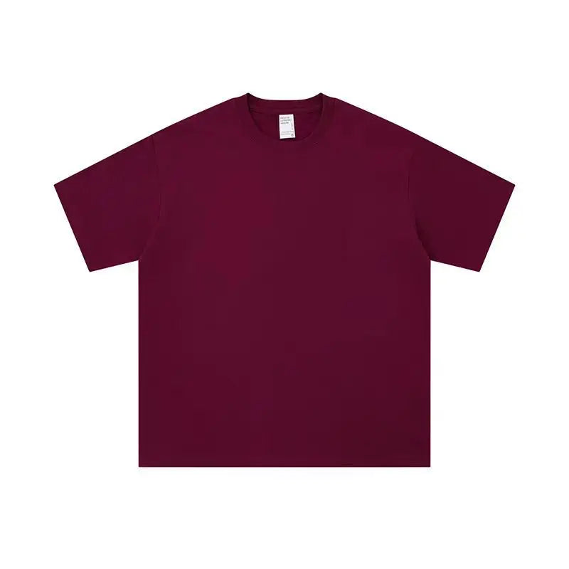 400 Grams 100% Cotton Solid Blank Short Sleeve