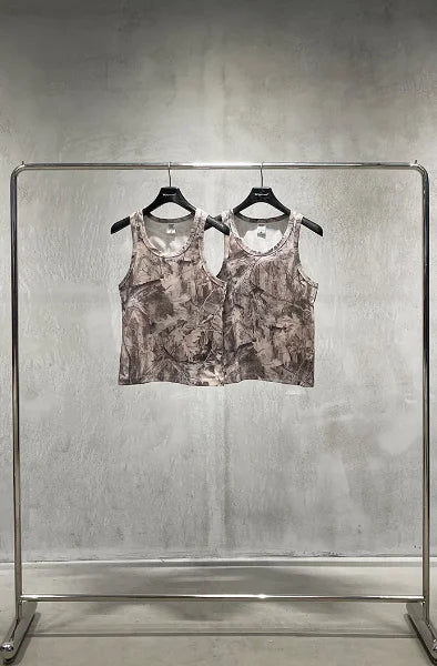 Men's Camouflage Loose Sleeveless