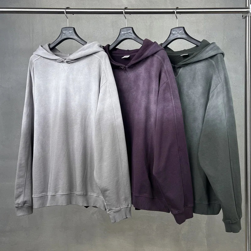 Men's 370gsm 100% Cotton Tie Dye Hoodie