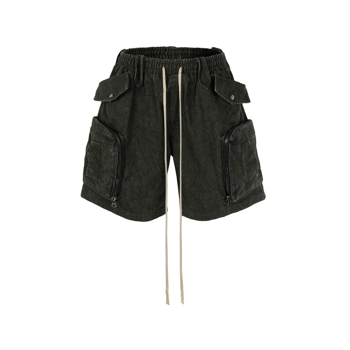 Street Style Multi-pocket Cargo Shorts