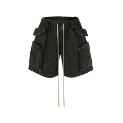 Street Style Multi-pocket Cargo Shorts