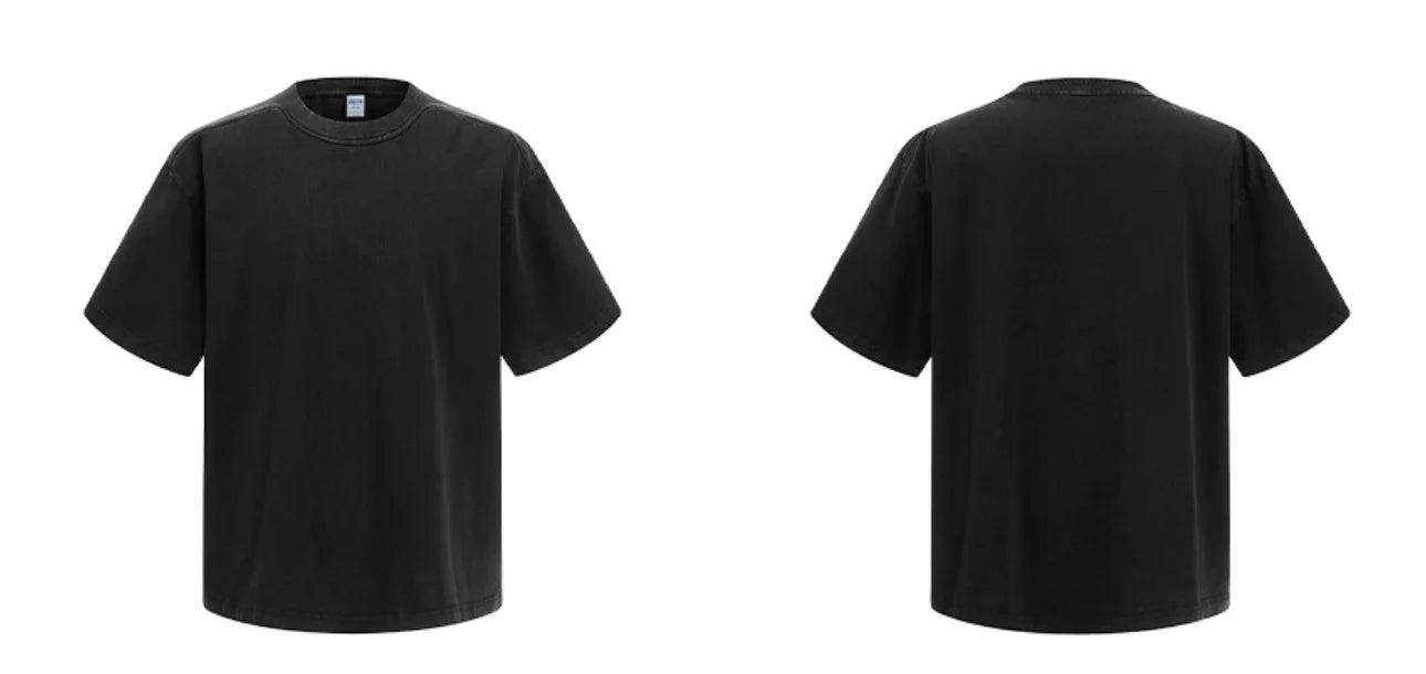 Men's Washed 273gsm 100% Cotton T Shirt