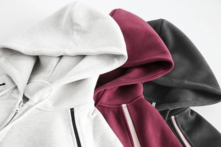 Hip Hop Heavyweight Men's Zip up Jacket