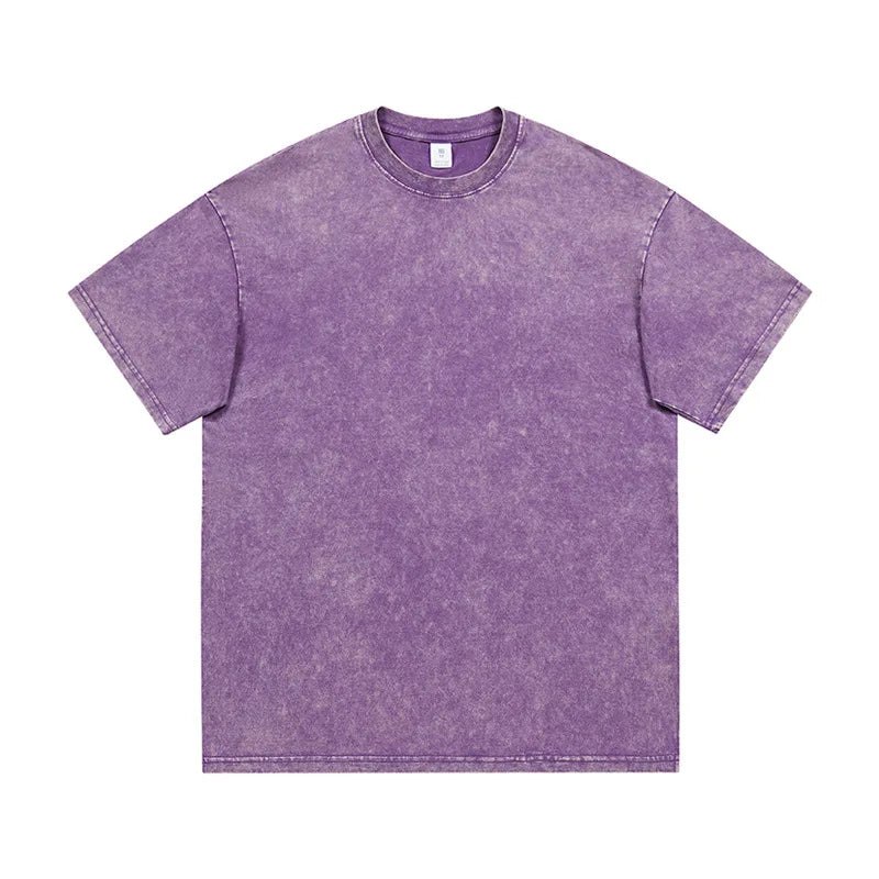 100%  Cotton Stone Washed T Shirts