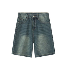 Summer Vintage Baggy Denim Shorts