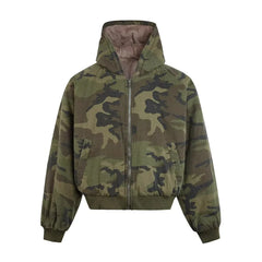 Oversized  Camouflage Jacket