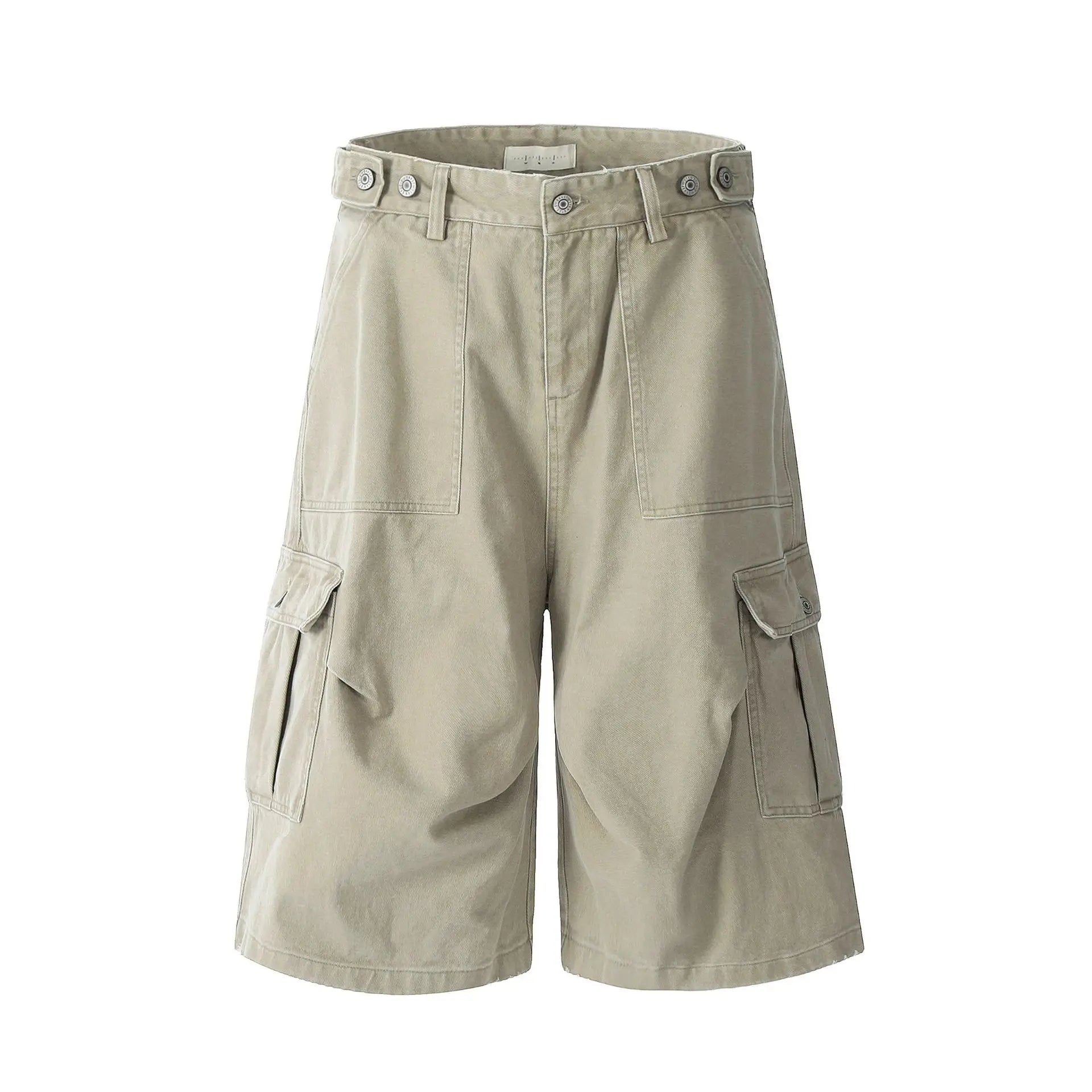 Men's Multi-Pocket Loose Fit Casual Work Shorts