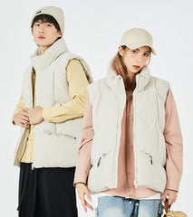 New Fashion Stand-up Collar Vest