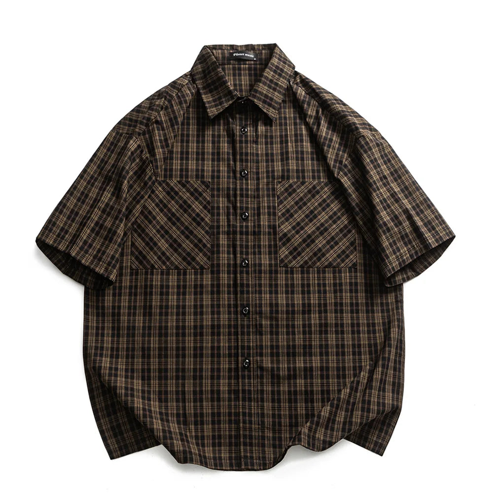 Plaid Shirt 100% Cotton Shirt