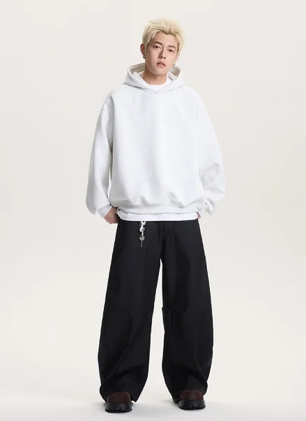 420g Hoodies Long Sleeve Cleanfit Boxy Hoodie