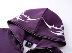 American Style Hip Hop Zip up Hoodies