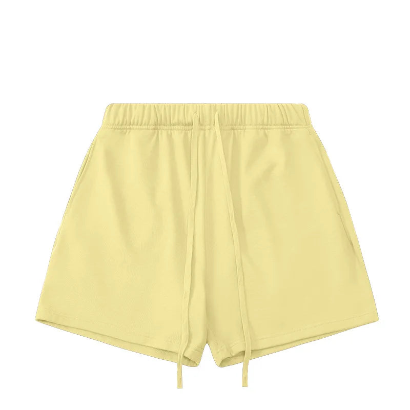 100% Cotton Shorts 425gsm Drawstring Sports