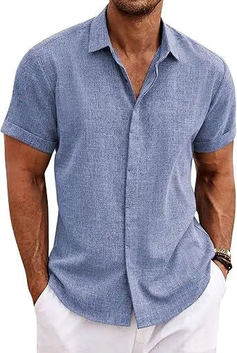 Fashion Solid Color Shirt