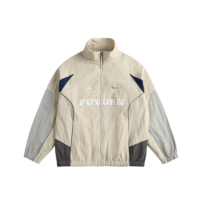 Oversized Tracksuit Windbreaker Jacket