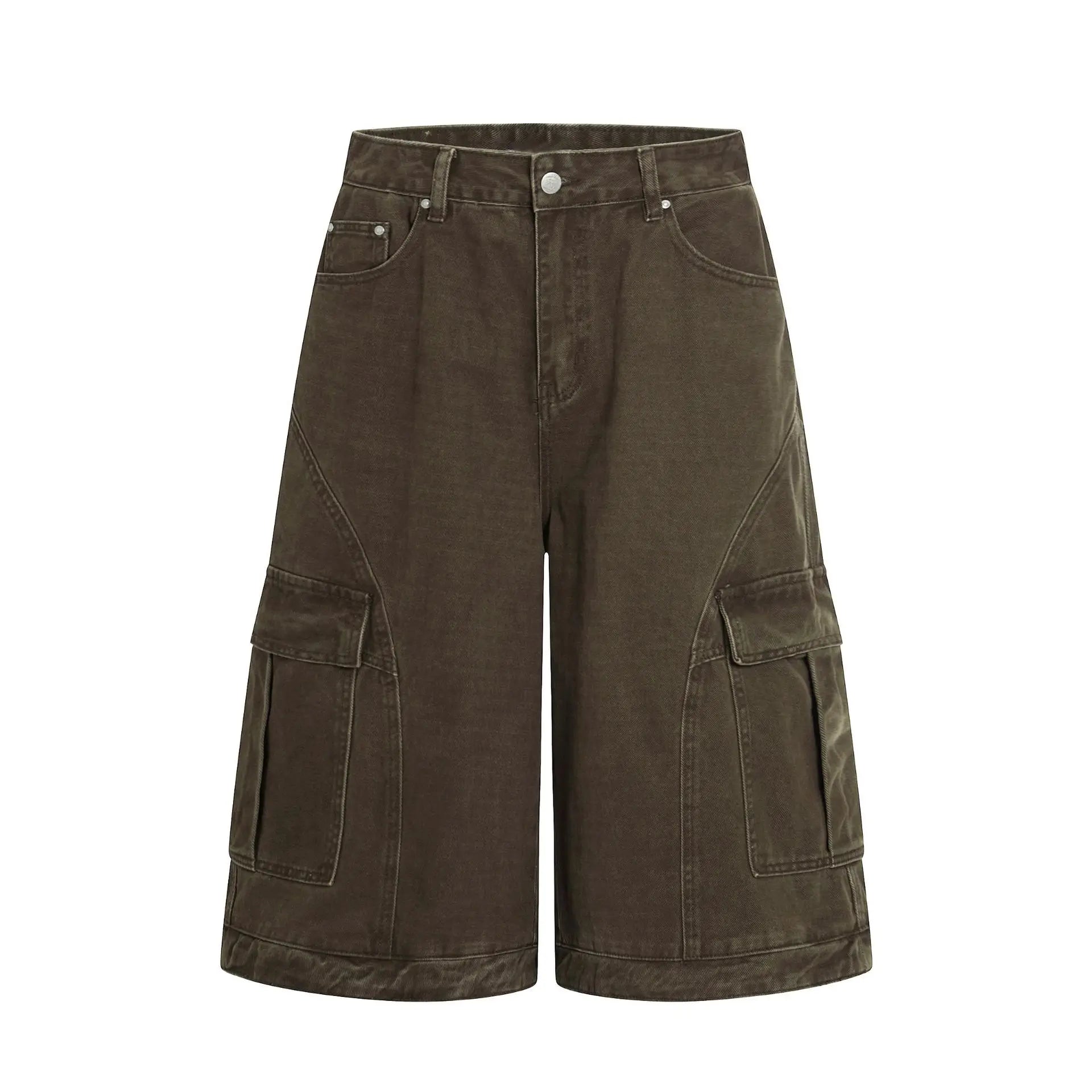 Men's 100% Cotton Cargo Shorts