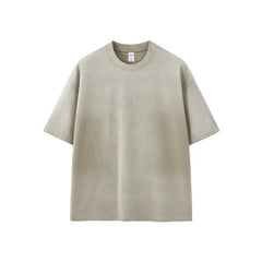100% Cotton Oversized Acid Wash Blank T Shirt