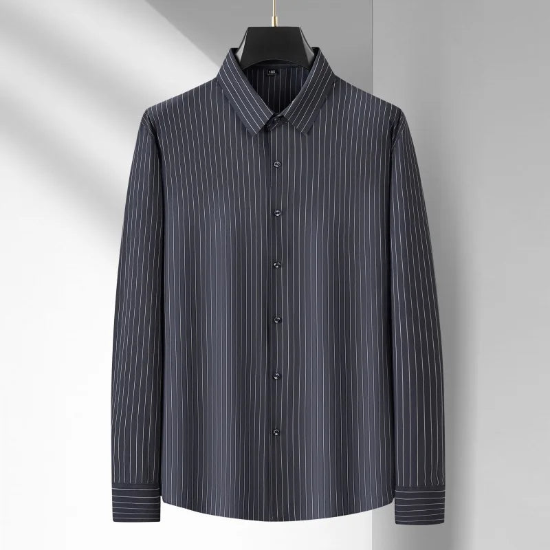 Quick Dry Loose Striped Shirt