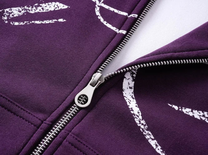 American Style Hip Hop Zip up Hoodies