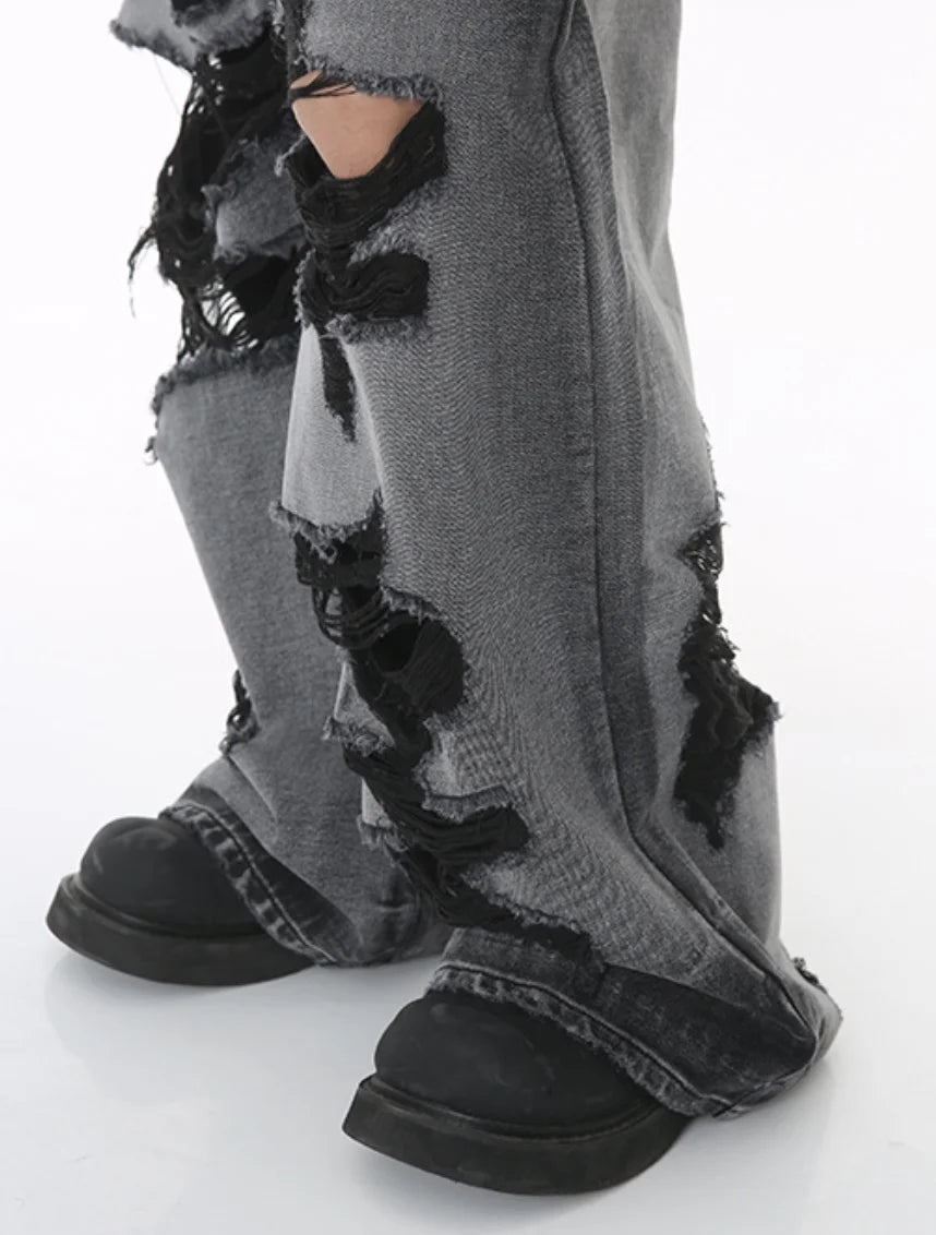 Men's Fashionable Distressed Jeans