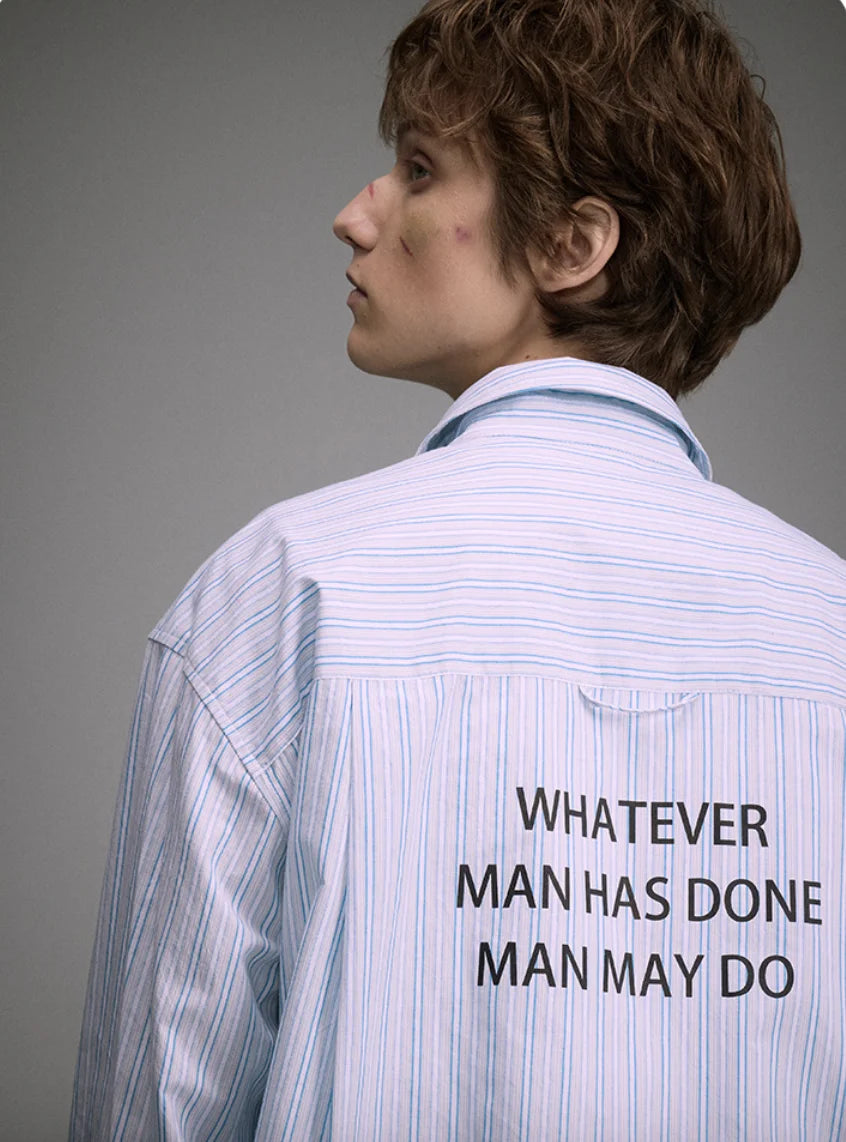 Striped Long-sleeved Shirt
