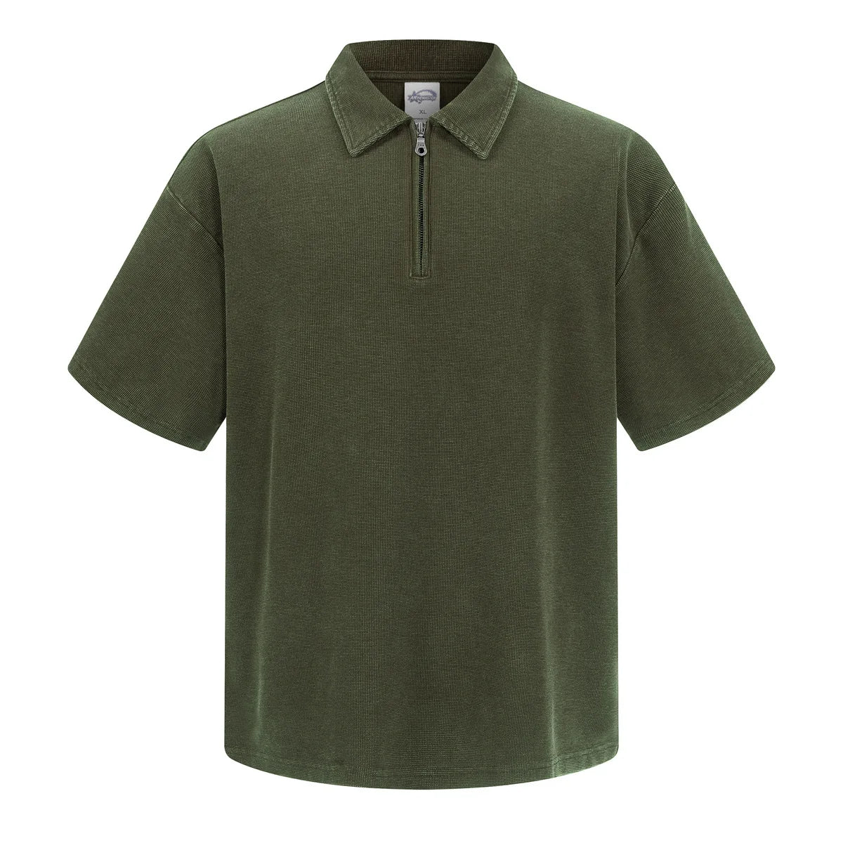 Vintage Washed Dyed 325gsm Polo Short Sleeve