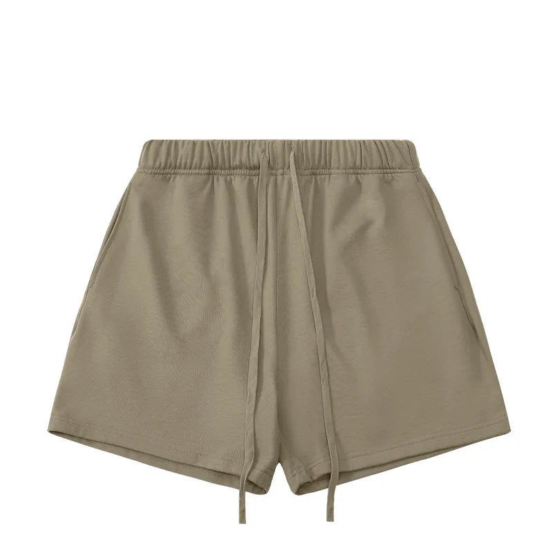 100% Cotton Shorts 425gsm Drawstring Sports