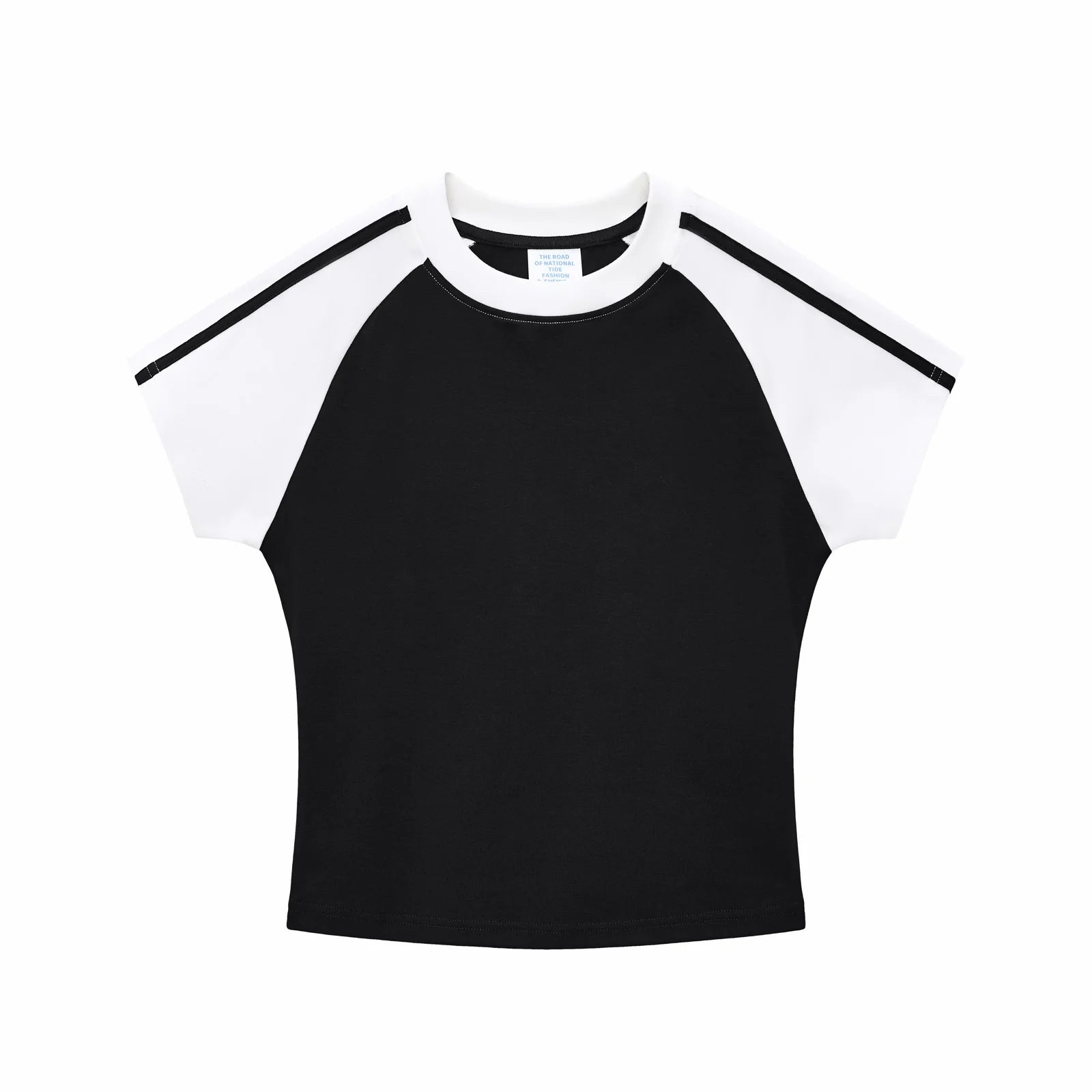 Women's Slim Fit Cotton 260gsm Cropped Sleeve Short Sleeve