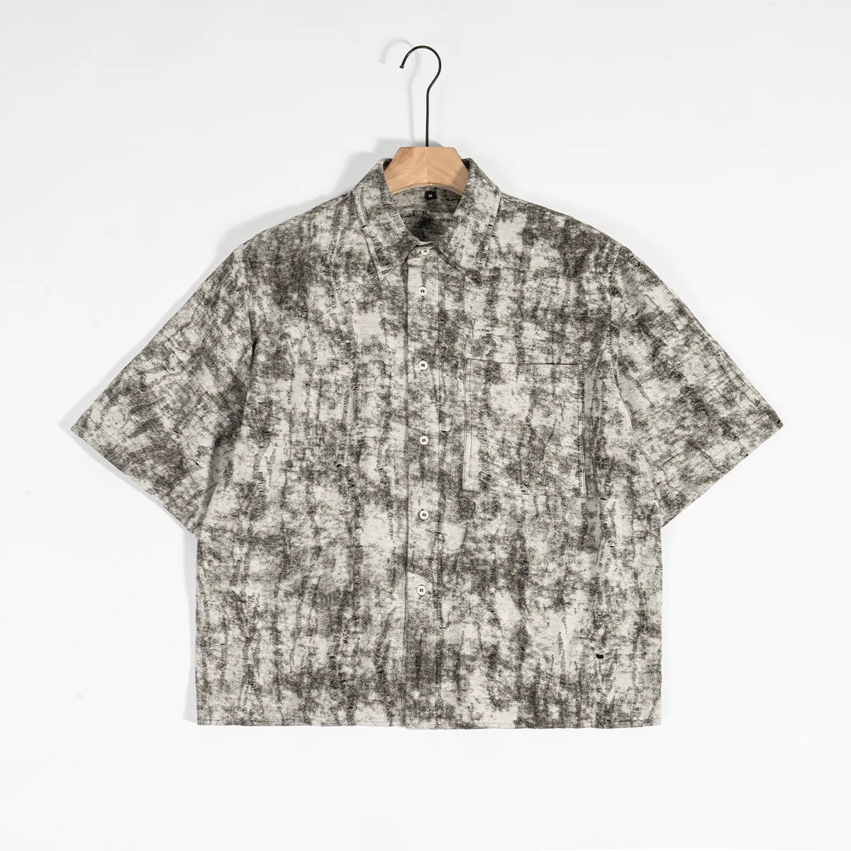 Summer Distressed Short Sleeve Street Style