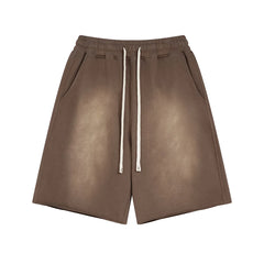 Washed 360gsm Loose Casual Shorts