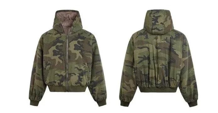 Oversized  Camouflage Jacket