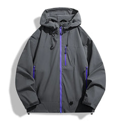 Waterproof  Zip up Hiking Jacket
