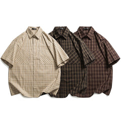 Plaid Shirt 100% Cotton Shirt