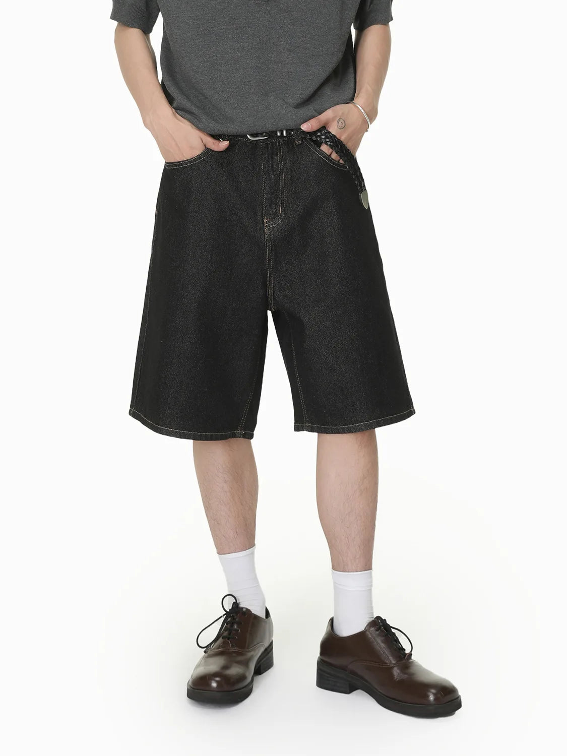 Unisex Stylish Denim Shorts