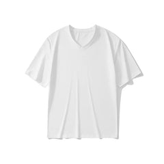 T-Shirts Quick Dry V Neck Short Sleeved