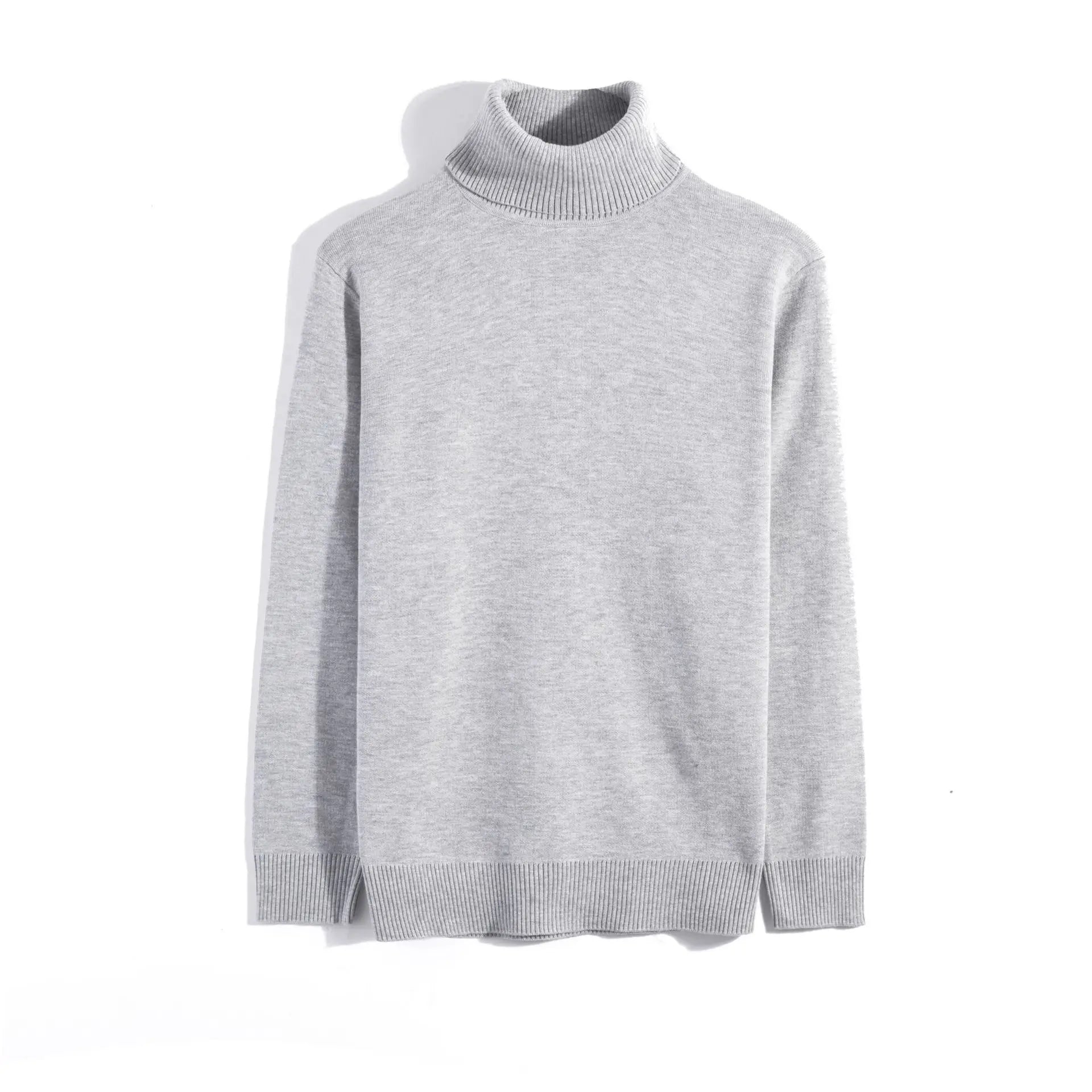 Men's Casual High Necked Sweater
