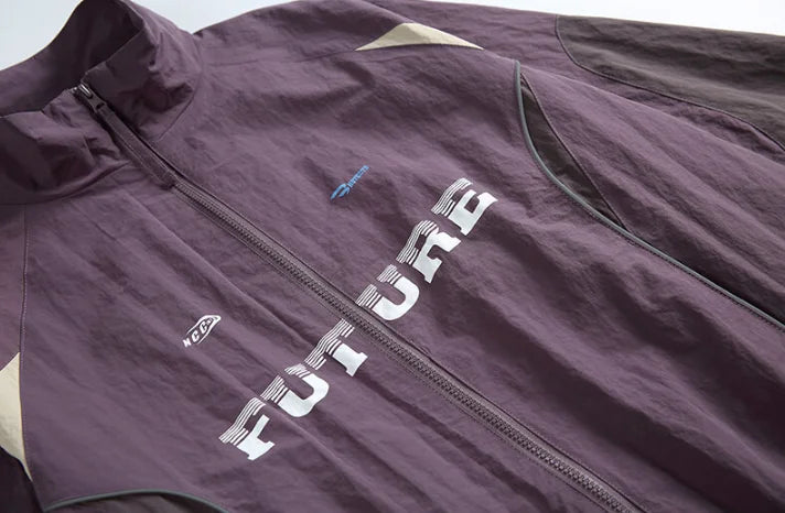 Oversized Tracksuit Windbreaker Jacket