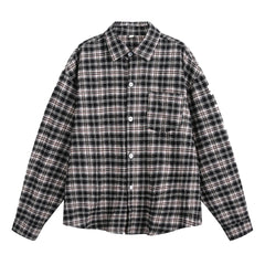 Men's Plaid Shirts Long Sleeves