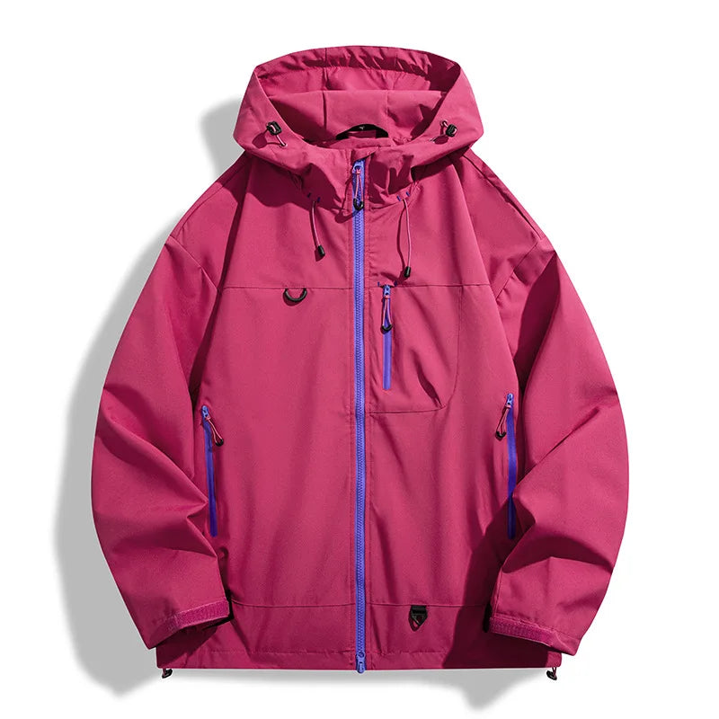 Waterproof  Zip up Hiking Jacket